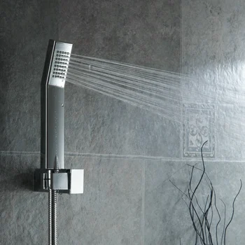 BECOLA Luksus 8-10-12-16 tommer Rustfri Stål, Badeværelse regn brusebad vandhaner hoved brusesæt med håndbruser