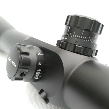 Bedste lang række sniper 10-40 x56 enkelt aluminium 35mm rør long eye relief jagt seværdigheder optik for konkurrenceskydning riffelsigte