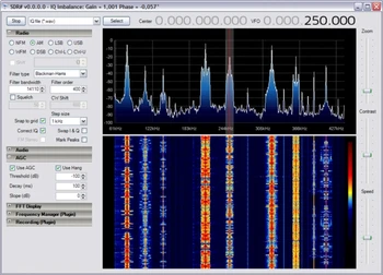 Bedste RTL SDR radio-modtager med gratis SDR radio-software med Chip RTL2832 SDR R820T2 til 100KHz-1,7 GHz fulde spektrum FOXWEY