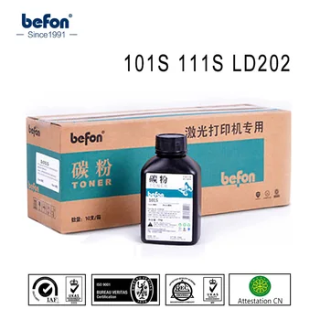 Befon 101S 101 S 111S 111 LD202 202 sort Toner Pulver kompatibel med Samsung ML-2161 2161 2162G ML-2166W SCX 3401 3401FH 3406
