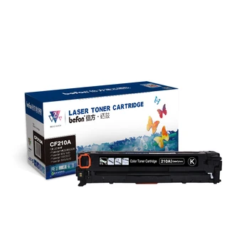 Befon Farve Tonerkassette 210, der er Kompatibelt til HP CF210A CF211A CF212A CF213A 131A LaserJet Pro 200 farve M251nw M276n/nw