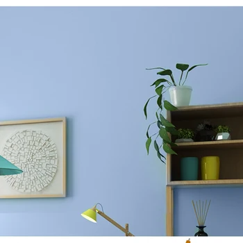 Beibehang silke moderne minimalistisk almindelig solid blå papel de parede tapet soveværelse, opholdsstue, TV baggrund eksklusive tapet