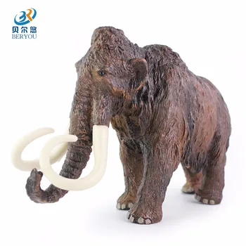 BEIERYOU Stor Størrelse Afrika Elefant Mammut Vilde Dyr Simulation Model Legetøj Til Drenge Børn, Dyr PVC-Model 20cm -45
