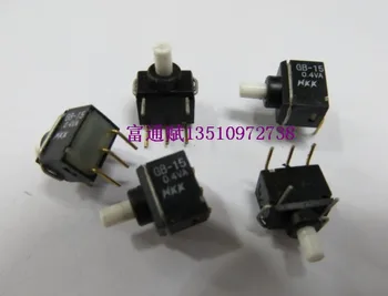 [ BELLA]Japan importerede NKK-knappen reset switch GB-15AH 0.4 VA klumpfod knappen SPDT--20pcs/masse