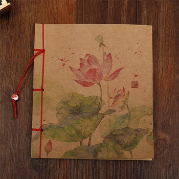 Bemærk bog ked af 6.9*5.9*0.7 cm gram kreative mode linje Kinesiske vind genoprette gamle måder, værdiboks til bærbar notebook diary bog