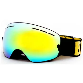 Benice Mærke Ski Goggles Double Lens Anti-Fog Sfæriske Professionelle Mænd Kvinder Ski Briller Maske Flerfarvet Snowboard Goggles