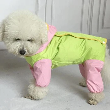 BENMEI Dog Regnjakke Hættetrøjer Tøj Til Små og Mellemstore Dog For Pet Pige Hund Chihuahua Pet Regn Frakke Jakke Kostumer til Hund