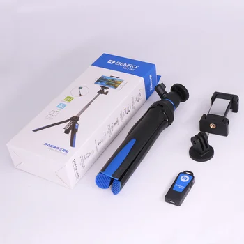 Benro MK10 Håndholdte & Stativ Combo Selfie Stick med Bluetooth Fjernbetjening & GoPro Adapter Til iPhone 7 Sumsang Galary Huawei