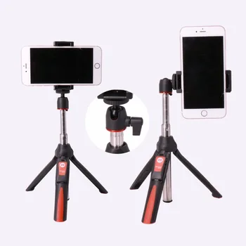 Benro Trådløse Bluetooth-Selfie Stick Stativ, der kan Forlænges selvportræt Monopod stativ til iPhone X Samsung Gopro 5-action-kamera