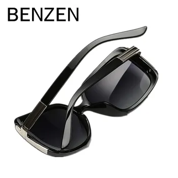 BENZEN Polariserede Solbriller Kvinder Overdimensionerede Retro Kvindelige solbriller Til Kørsel Nuancer Gafas UV 400 Sort Med Kasse 6131