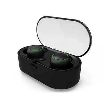 BGreen T02 TWS Bluetooth-Hovedtelefoner Ægte Trådløse Stereo-Headset I Øret Øretelefoner