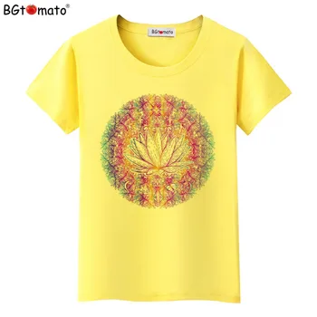 BGtomato Smukke farverige t-shirts nyt design til kvinder shirts Oprindelige mærke af god kvalitet casual skjorter sommeren tops tees
