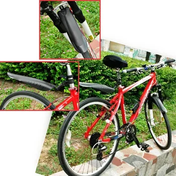 Bicycle Cykel Tilbehør Front / Rear Mudder Vagter Skærmen cykel Fendere Sæt engros