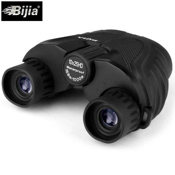 BIJIA 10X25 Mini Kikkert Professionelle HD-Kikkert-Teleskop Opera Briller for at Rejse Koncert Udendørs Sport Jagt
