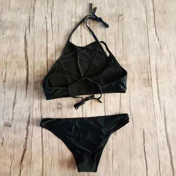 Bikini 2018 Kvinder, Fast Ryg-Bandage Stramme Sexet Dame Badedragt Lav Talje Bikini Sæt Badetøj Badetøj Brasilianske Badedragt