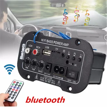 Bil 30W Forstærker Bord Audio Bluetooth-Amplificador USB-dac FM-radio TF-Afspiller Subwoofer DIY Forstærkere Til Motorcykel