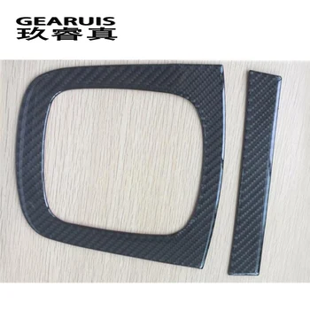 Bil Carbon Fiber Strip Aircondition CD-Panel Dekorative Dække Trim Auto Interiør Tilbehør Bil Styling Klistermærke til Audi Q3