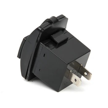 Bil Oplader 5V 3.1 Dual USB Oplader Stik strømforsyningen til Bilen Blå LED-Stik Splitter Power Adapter Stikkontakt Oplader