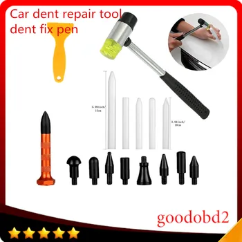 Bil PDR Værktøj vælte Kits Dent Removal Tool+PDR Gummi Hammer for Bil, Automobil-Dent Reparation Auto Dent Remover +Bil skrabe