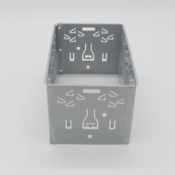 Bil Stereo Lyd Genmontering af ISO-Universal-Dobbelt-2 DIN Installation Metal Bur Fascia Med Beslag/Skruer/Nøgler #FD-1463