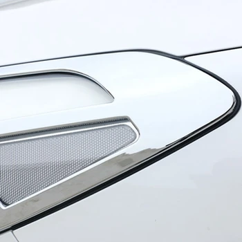 Bil Styling Passer Til Hyundai Tucson 2016 2017 ABS Chrome Foran Lygten Lampe Dække Trimmer Skygge Ramme Lampe Hood Dekoration 2stk