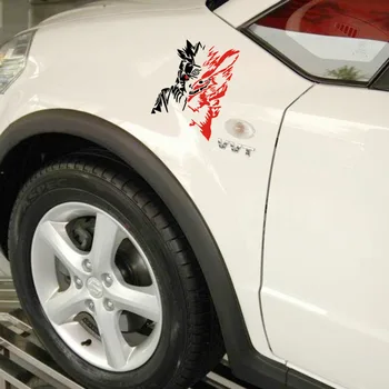 Bil Styling tegnefilm Naruto reflekterende bil stickers/klistermærker Fox Animation For Chevrolet Cruze Ford Focus, volkswagen kia mazda