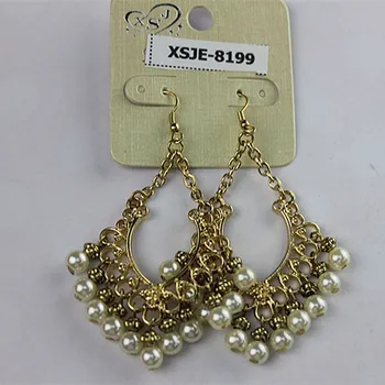 Billig high fashion dame fødselsdag smykker engros pige type kvast gaultheria øreringe gave gratis forsendelse.