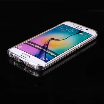 Billige Bløde Ultra Slim Klar Silikone Gennemsigtige Tpu Tilfældet For Samsung Galaxy s7 s6 kant/j5-j7 a3 Crystal Back Cover Beskytter Huden