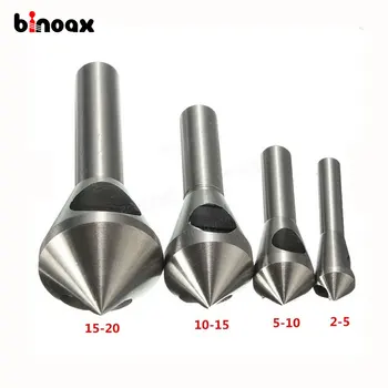 Binoax 4 stk Undersænker Afgratning Boret Broca Metal Taper Rustfrit Stål Hul, Så Cutter Rejfning Boremaskiner Instrumenta