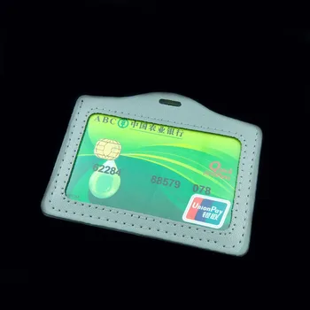 BINXUE Dækker Kort & ID Holdere,Nem at spænde Arbejde kortet identifikation tag badge Teleskopisk Badge adgangskontrol taske LOGO