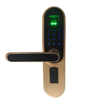 Biometrisk Fingeraftryk Elektronisk Smart-Lock, Kode, Touch Skærm Digital Adgangskode Lock-Tasten lk01