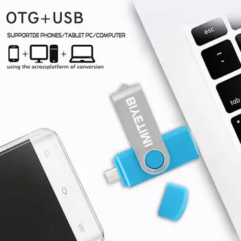 Biyetimi USB-Flash-Drev, Pen-Drev pendrive 8gb 16gb 32gb OTG ekstern storage Usb-Memory Stick-Flash-Drev til smart phone