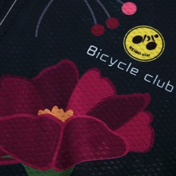 Blomster Pro Cycling Jersey Hurtig Tør Sommer Kvinder shirts top Mtb Cykel Tøj, Cykel Tøj Kort Maillot Roupa Ropa De
