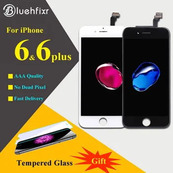 Bluehfixr AAAAA Til iPhone 6 6Plus LCD-Skærm Touch screen Digitizer Assembly Telefon Reservedele LCD-Til iPhone 6Plus LCD -