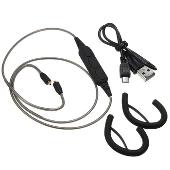 Bluetooth-Adapter, som Modtager Kabel For Shure SE215 SE315 SE425 SE535 Trådløse Hovedtelefoner Kabel Med USB Opladning Kabel