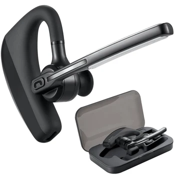 Bluetooth Headset K10 Trådløse Ørestykket Hovedtelefoner med Mikrofon 9Hrs taletid Hænder Fri til at Køre til iPhone og Android