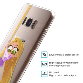Blød Silikone TPU for at Dække Samsung Galaxy S9 Sag Søde Prinsesse til Samsung S9 Tilfælde 2018 Nye Ankomst til Samsung Galaxy S9