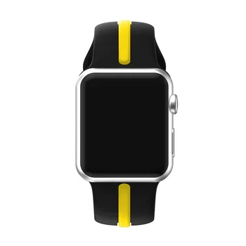 Blød Silikone Udskiftning Sports Band For Apple-Ur Serie 1/2/3 38mm 42mm-Armbånd Strap Armbånd Til iWatch Watchbands