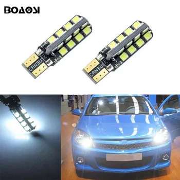 BOAOSI 2x T10 W5W LED 2835SMD Parkering Lys Sidelys Ingen Fejl Til Opel Astra h j g Corsa Zafira Insignier Vectra b c d