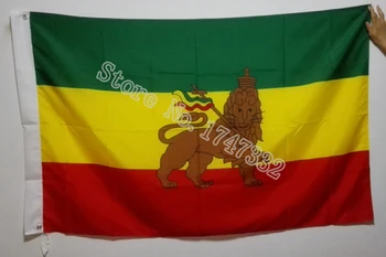 Bob Marley Løven af Juda Flag hot sælge varer 3X5FT 150X90CM Banner metal messing huller