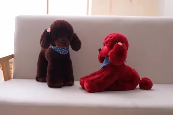 BOLAFYNIA Børn plys fyldte toy puddel Hund baby kids Jul fødselsdag toy gave