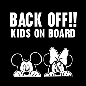 Bomuld Animationsfilm Mickey Mouse Klistermærke til Bil,er der gratis skibet