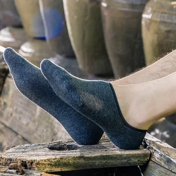 Bomuld kvinder lavt ankel båd sokker usynlige silicium gel slipper pige dreng strømpevarer 4pair=8stk ws158