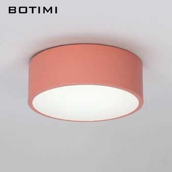 BOTIMI Nye Ankomst LED-loftsbelysning Farverige Loft Lampe Til Korridoren Farver Kids Room Lys Metal Lampeskærm Køkken Belysning