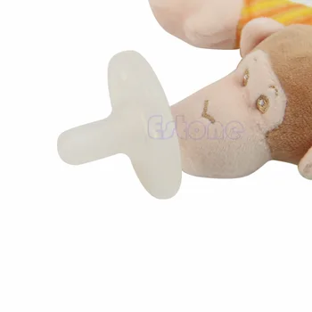 BPA Fri Baby Sut Søde Spædbarn Baby Dreng Pige Silikone Chupeta med Tøjdyr Plush Dyr Nyfødte Sut Brystvorter