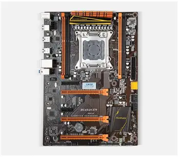 Brand HUANAN Deluxe-X79 LGA2011 gaming bundkort CPU kombinationer processor Xeon E5-1650 C2 computer samling tilbehør til PC-build