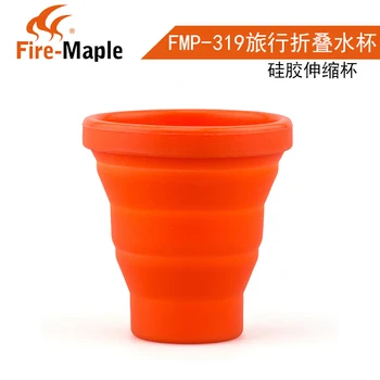Brand Maple FMP-319 200ml Udendørs Silicium Sammenklappelig Kop Krus Sætte på Varmt Vand Og Anvendes i Køleskab eller Mikroovn