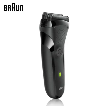 Braun Barbermaskine Flydende Hoved Elektrisk Barbermaskine Hele Kroppen Vask Intimbarbering Produkt for Mænd, Sikkerhed Shaver 300S