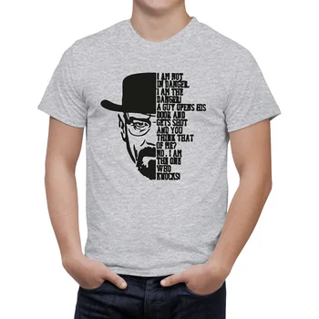 Breaking Bad T-Shirt Mænd/Kvinder Mode Bomuld kortærmet T-Shirt Mand Walter White Cool Toppe Heisenberg Mænd, Tops Tees B130