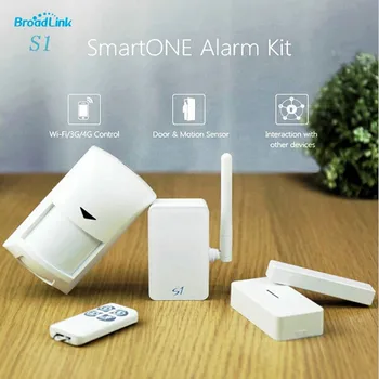 Broadlink Rm Pro+S1C Alarm Kit +TC2 Væggen Skift+Sp Mini3 Socket,WiFi/RF/IR Trådløs Fjernbetjening Til Smart Home Automation